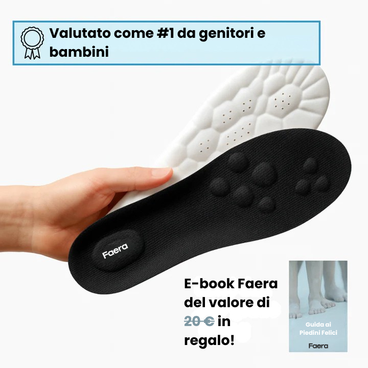 Faera™ – Orthopädische Einlegesohle für Kinder und Jugendliche