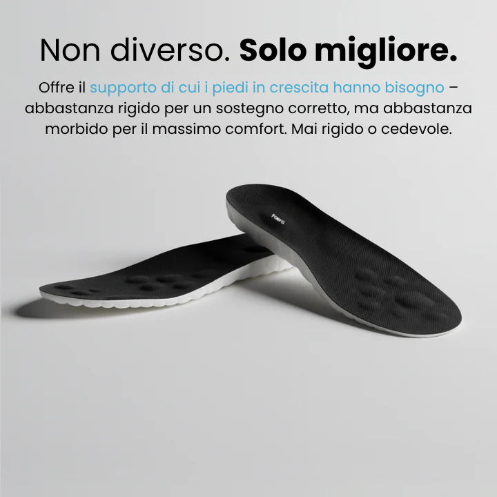 Faera™ – Orthopädische Einlegesohle für Kinder und Jugendliche