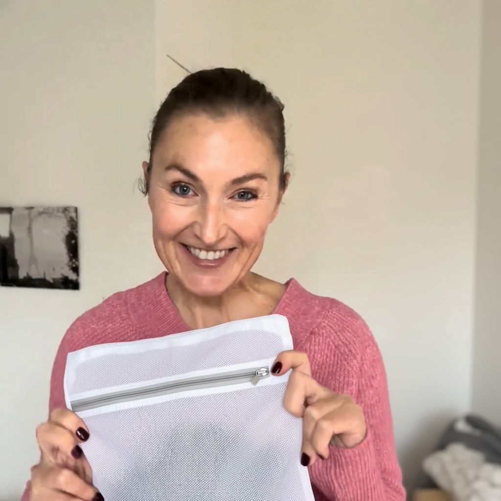 Maschinenwaschbarer Schutzbeutel